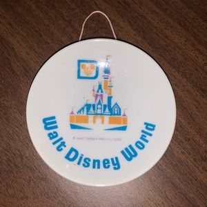 EUC Vintage Walt Disney World Souvenir Small Dish